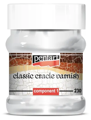 Immagine prodotto di Vernice craquelé classica Pentart bicomponente, set 230 ml
