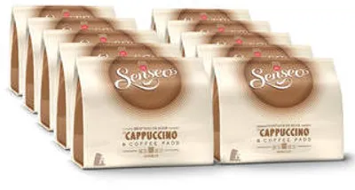 Produktbild von Senseo Kaffeepads Cappuccino, neues Design, neue Rezeptur, 10er Pack, 10 x 8 Pads