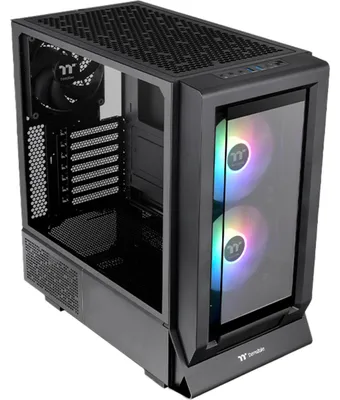 Zdjęcie produktu dla Thermaltake Ceres 350 MX, Midi Tower, PC, Czarny, ATX, EATX, micro ATX, Mini-ITX, SPCC, Wielo