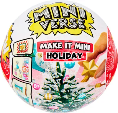 Zdjęcie produktu dla Miniverse Make It Mini Diner: Holiday Licensed WB Movie in PDQ, 8 lat(a), Wielobarwny, Plastik