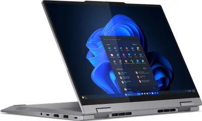 Produktbild von Lenovo ThinkBook 14 G4 21MX - Flip-Design - Intel Core Ultra 7 155U / 1.7 GHz - Win 11 Pro - Intel Graphics - 16 GB RAM - 512 GB SSD NVMe - 35.6 cm (14") IPS Touchscreen 1920 x 1200 - Wi-Fi 6E, Bluetooth - Dual Tone Luna Gray - kbd: Deutsch - mit 1 Jahr Lenovo Premier Support
