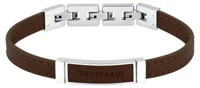 Produktbild von Braunes Lederarmband fü r Herren T-Leather TJAXZ06