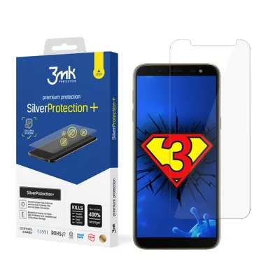 Produktbild von 3mk Display Antimikrobielle Schutzfolie SilverProtection+ für Samsung Galaxy J6 2018 0,21mm Self-Heal