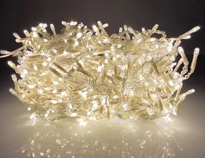 Zdjęcie produktu dla Kurtyna świetlna girlanda StarryLights 600 LED – ciepła biel z możliwością łączenia