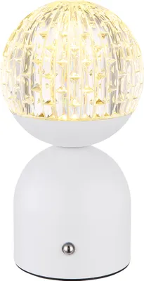 Zdjęcie produktu dla Lampa stołowa ściemnialna LED 2.5W CCT USB JULSY 21007W Globo
