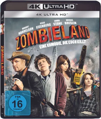 Obrázok produktu pre PLAION 1132131, Film, Blu-ray, Nemčina, Angličtina, Francúzština, Taliančina, Španielčina, 88 min, Zombieland, Horor