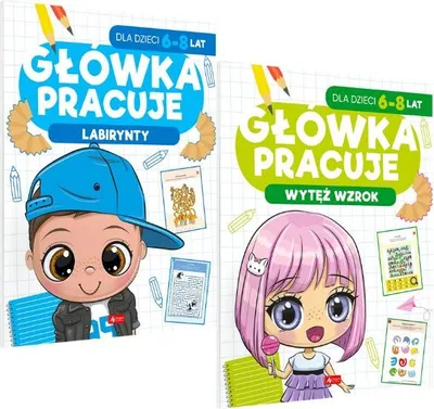 Image de Dragon Główka Pracuje: Pakiet Labirynty i Wytęż Wzrok dla Dzieci