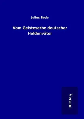 Produktbild von Vom Geisteserbe deutscher Heldenväter