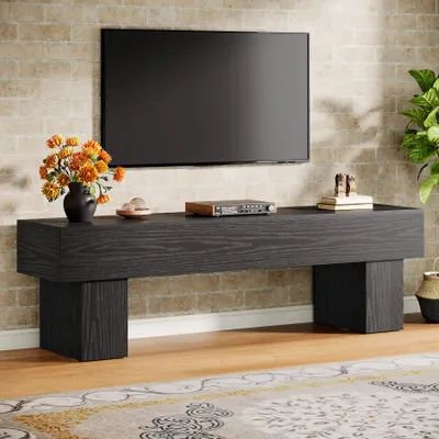 Immagine prodotto di Mobile TV Tribesigns da 160 cm, mobile TV basso per soggiorno, 40 x 160 x 50 cm, mobile TV per televisori da 140-165 cm