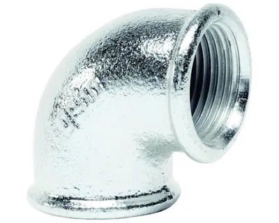 Obrázek produktu pro Koleno 90° pozink Gebo Platinum FF 1/2“