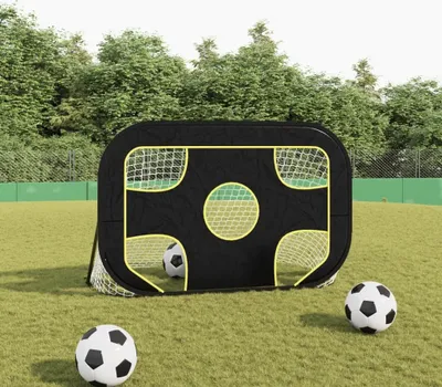 Produktbild von "im Angebot" Fußballtor mit Torwand 120x80x80 cm Polyester - Sonstiges Fußballzubehör CC25188