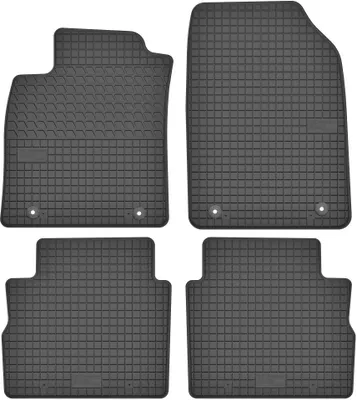 Zdjęcie produktu dla Dywaniki gumowe do Opel Vectra C Kombi 2002-2008 (liftback/hatchback/sedan/kombi) – 4 szt., czarne, dopasowane