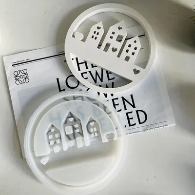 Immagine prodotto di Stampo in silicone a forma di casa, per candele, decorazioni e saponi