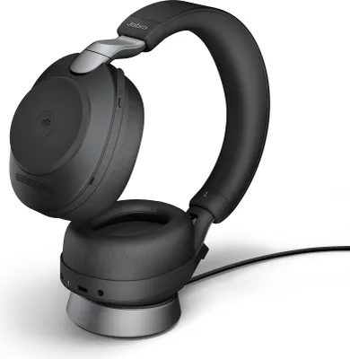 Zdjęcie produktu dla Jabra Evolve2 85 - Stojak stereo Link380a MS, czarny
