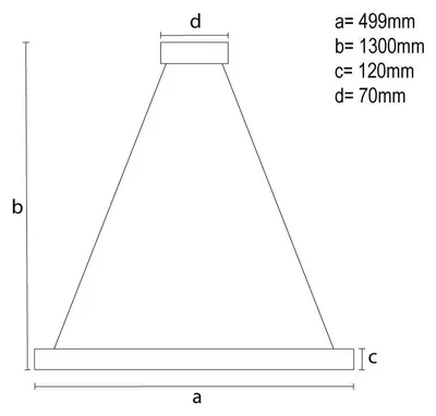 Obrázek produktu pro LED závěsné křišťálové svítidlo s dálkovým ovládáním, 80W - TA2303/B