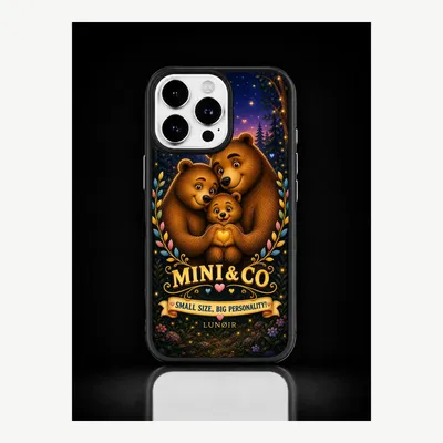 Obrázek produktu pro Pouzdro na iPhone 16 Pro, ochranné pouzdro s motivem – značka LUNØIR ©