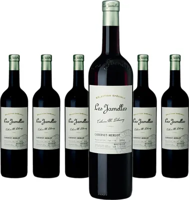 Produktbild von 6 x Les Jamelles Sélection Spéciale Cabernet-Merlot