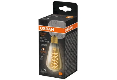 Produktbild von LED Filament 4,8W 420lm E27 2.200K gold