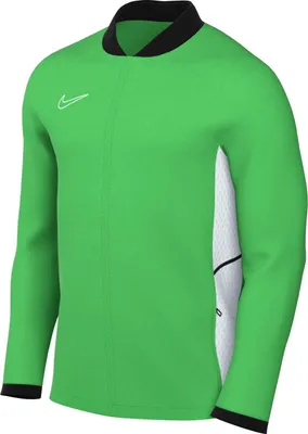 Image de Veste de training de football Nike Academy 25 Dri-FIT pour hommes, couleur Vert Spark/Noir