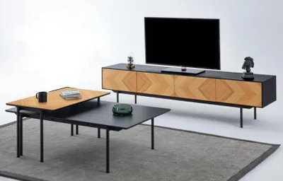 Produktbild von RTV TV Tisch Lowboard Schrank Sideboard Rack Fernseher Ständer Medienkonsole