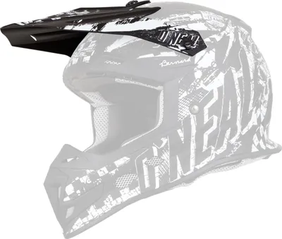 Produktbild von ONeal-Ersatzvisier-5SRS-Helm-RIDER-schwarz-weiss