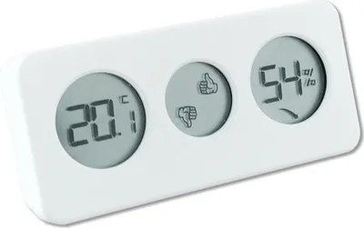 Produktbild von EcoSavers Hygrometer Thermometer LCD