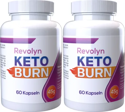 Obrázok produktu pre Revolyn Keto Burn - 120 kapsúl (2 x 60 kapsúl) - balenie 2