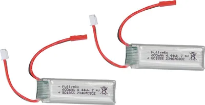 Obrázok produktu pre 2PCS RC lietadlo lítiová batéria 7.4v 600mah RC lietadlo náhradné batérie pre WLtoys XK A280 RC lietadlo