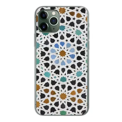 Produktbild von MuchoWow® Handyhülle Schutzhülle Hülle für iPhone 11 Pro Ein marokkanisches Mosaikdetail Silikon Softcase Handy Hülle - Handy