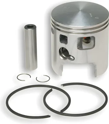 Obrázok produktu pre Piest Malossi, priemer 46,5 mm, čap s priemerom 10 mm, 2 piestové krúžky, pre modely Piaggio Ciao / Si