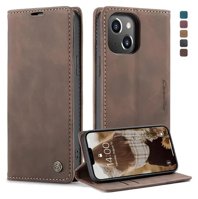 Produktbild von Caseme Handyhülle für Iphone iPhone 13-Dunkelbraun