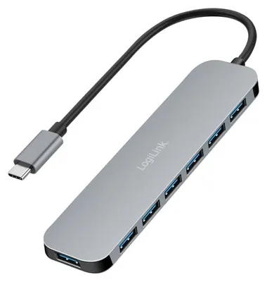 Zdjęcie produktu dla Logilink Hub USB-C UA0457, 7 portów