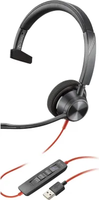 Zdjęcie produktu dla Poly Blackwire 3310M Monaural Teams USB-C