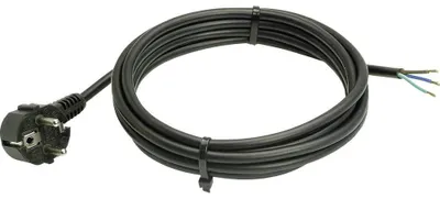 Productafbeelding van 70832 PVC-Aansluitkabel, 3 meter, Zwart