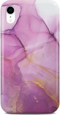 Produktbild von ONEFLOW® Sense Case kompatibel mit Apple iPhone XR - Hülle in Marmor Optik, Affection