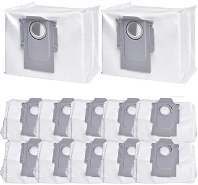 Produktbild von Staubsaugerbeutel - 12 Stück - Für Roborock Q5+, Q5 Pro+, Q7+, Q7 Max+, S7 MaxV Ultra, S7 Pro Ultra, Q8+ Max, S8+ und S8 Pro Ultra