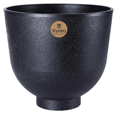 Produktbild von Vyveo - Blumentopf Orb - Schwarz - 42x39