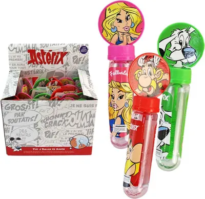 Produktbild von Asterix Seifenblasen im 24er Display - ca. 13,5 cm