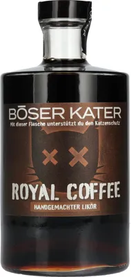 Produktbild von BÖSER KATER Royal Coffee Likör 30% Vol. 0,5l