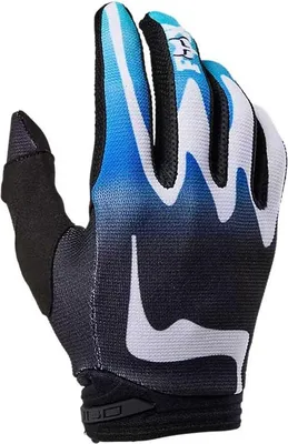 Image de FOX 180 Kozmik Gants Motocross, noir/blanc, 2XL