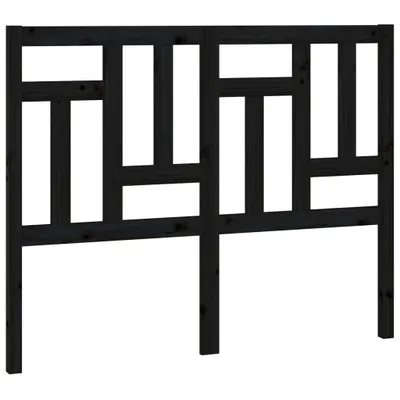 Immagine prodotto di vidaXL Testata del letto nera 205,5x4x100 cm in legno di pino massiccio