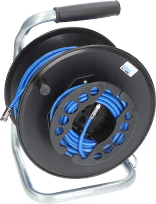 Produktbild von KALLE DAS KABEL Kabeltrommel Sat Koaxial-Verlängerung 25 Meter SAT-Kabel Videokabel TV-Kabel Koaxialkabel Camping Womo Caravan