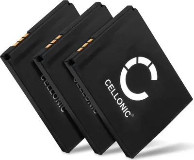 Produktbild von CELLONIC 3x Akku für Festnetz Kompatibel mit AVM Fritz!Fon C5, FON M2, C4, 312BAT006 - (750mAh, 3.7V)