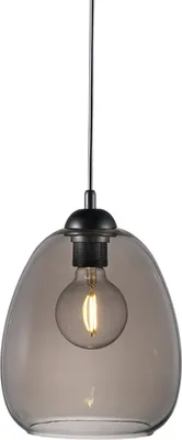 Produktbild von Dillon Pendellampe Hängelampe Ø 20 cm Rauch / Schwarz