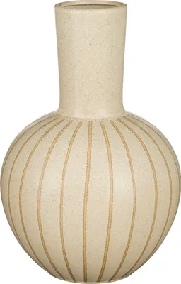 Image de Mica Decorations Vase Holm - H42 x Ø28 cm - Céramique - Crème