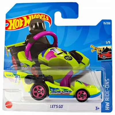 Produktbild von Hot Wheels Let's Go Kart Spielzeugauto Grün Metall
