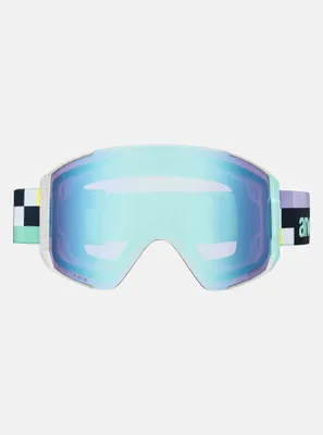 Productafbeelding van BURTON Sync skibril met extra lens en MFI® masker, model Pixel/Perceive, variabele blauwe tint