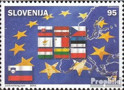Produktbild von Briefmarken Slowenien 2004 Mi 469 (kompl.Ausg.) postfrisch Beitritt zur EU