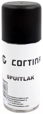 Zdjęcie produktu dla Cortina Lakier w sprayu UZZ0001 Czarny mat 150 ml