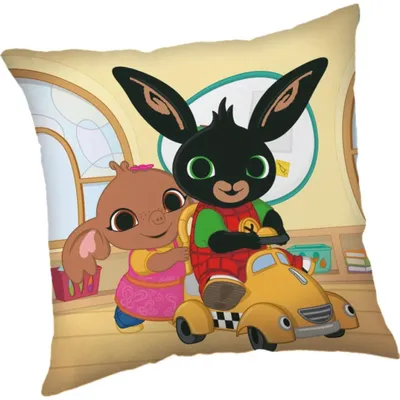 Imagen del producto de Almohada con forma de conejito Bing, 40x40 cm